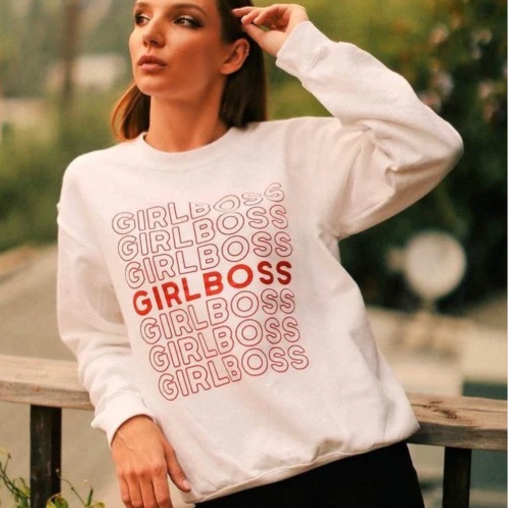 Girl boss sweatshirt